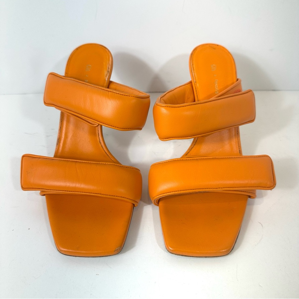 Gia Borghini x Pernille Teisbaek Two Strap High Heel Sandal Size 36.5 - Picture 2 of 10